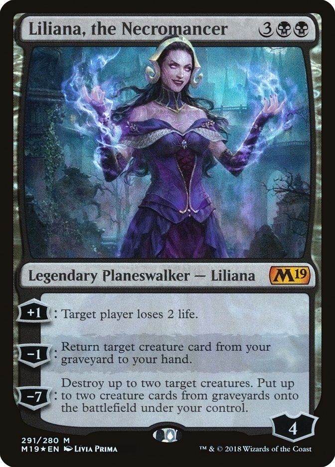 Liliana, the Necromancer [Core Set 2019] | Gamers Paradise