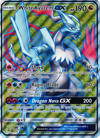 White Kyurem GX (SM141) (Jumbo Card) [Sun & Moon: Black Star Promos] | Gamers Paradise