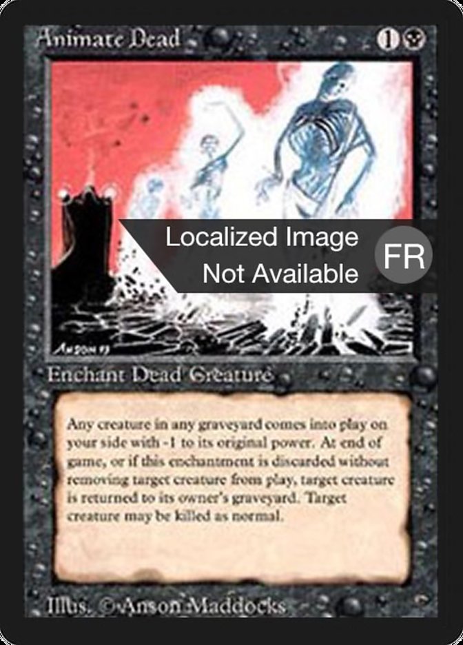 Animate Dead [Foreign Black Border] | Gamers Paradise