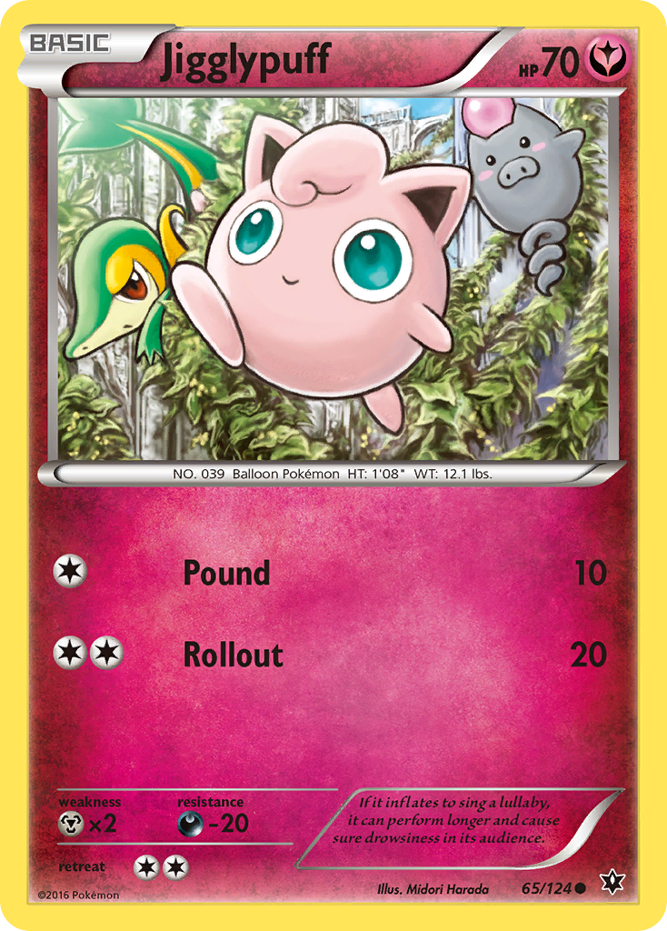 Jigglypuff (65/124) [XY: Fates Collide] | Gamers Paradise