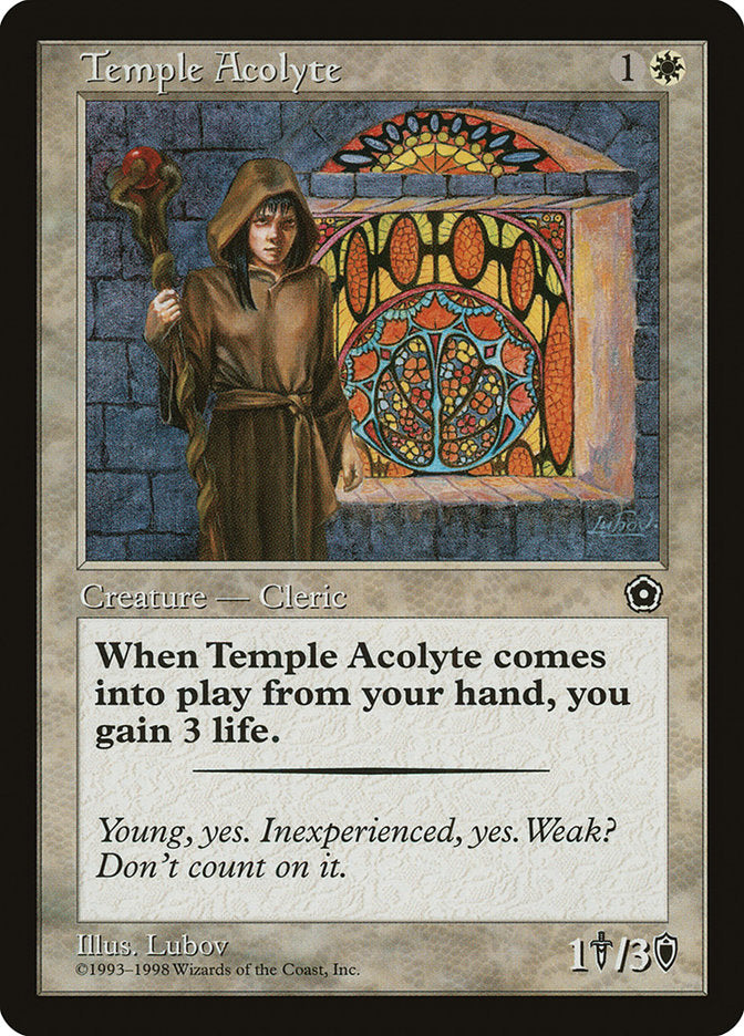 Temple Acolyte [Portal Second Age] | Gamers Paradise