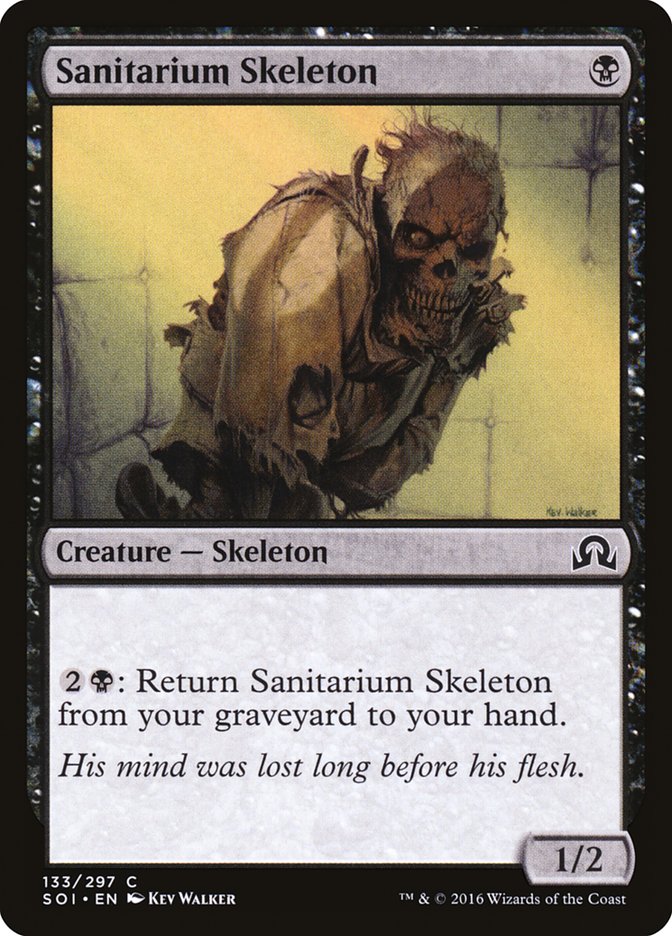 Sanitarium Skeleton [Shadows over Innistrad] | Gamers Paradise
