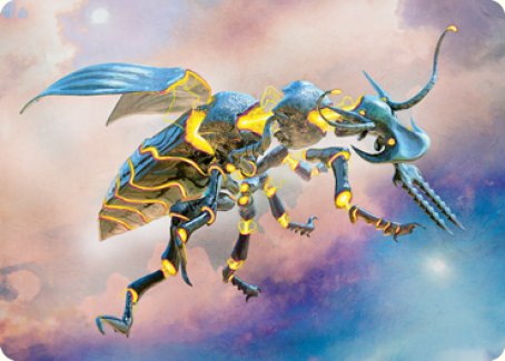 Zabaz, the Glimmerwasp Art Card [Modern Horizons 2 Art Series] | Gamers Paradise