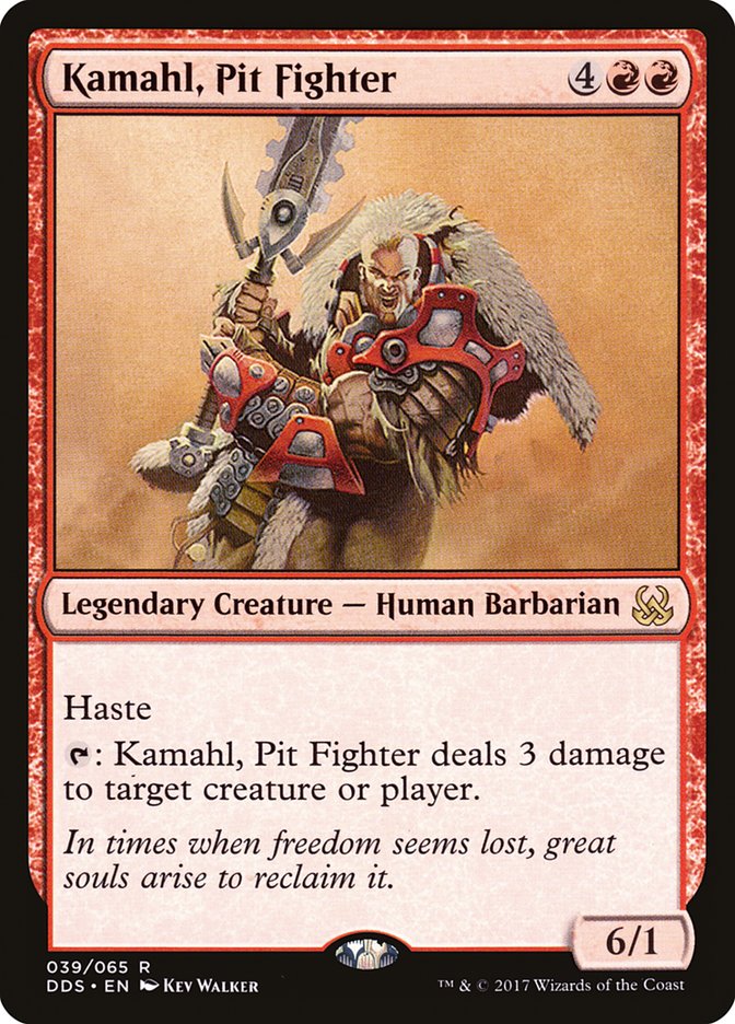 Kamahl, Pit Fighter [Duel Decks: Mind vs. Might] | Gamers Paradise