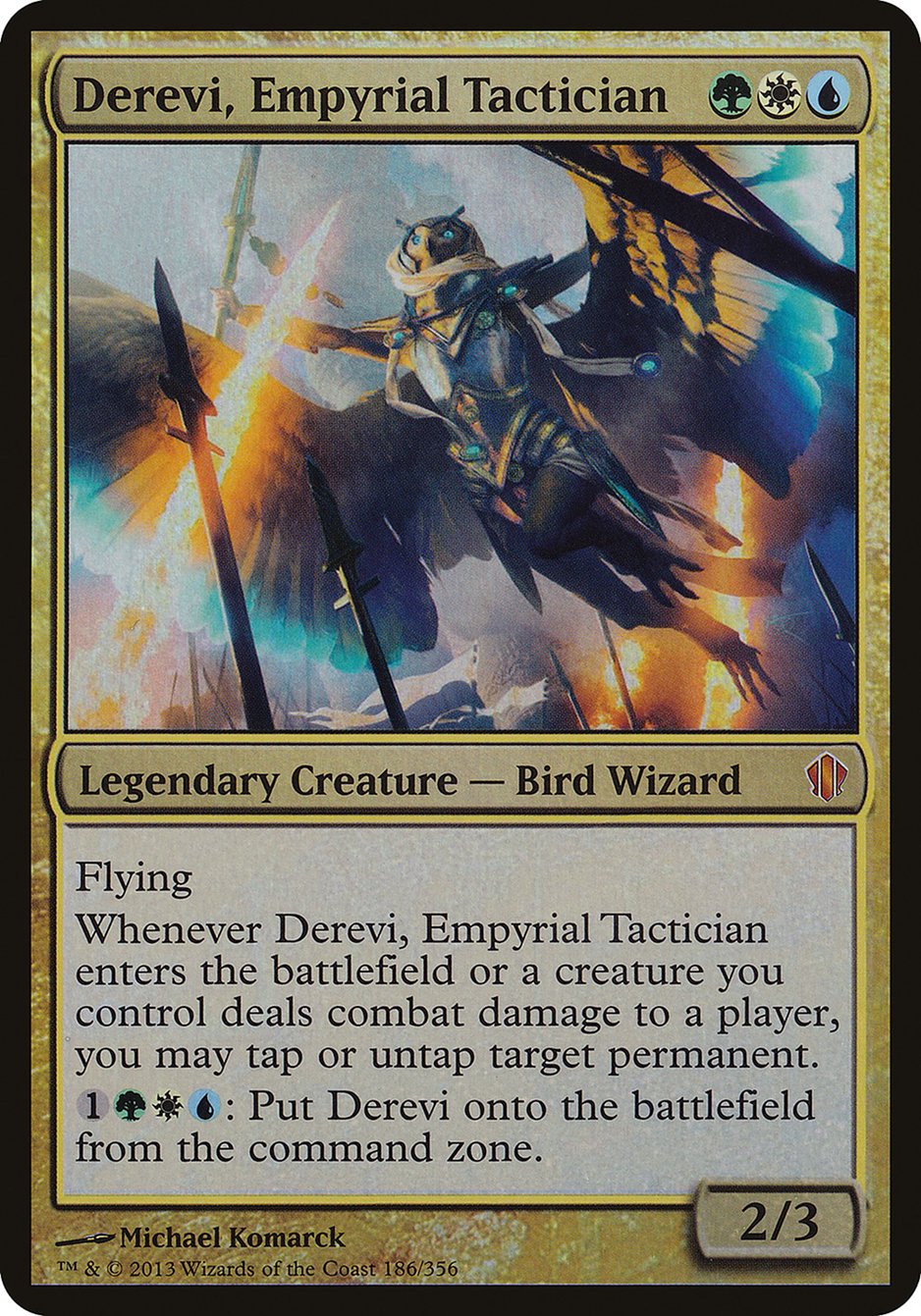 Derevi, Empyrial Tactician (Oversized) [Commander 2013 Oversized] | Gamers Paradise