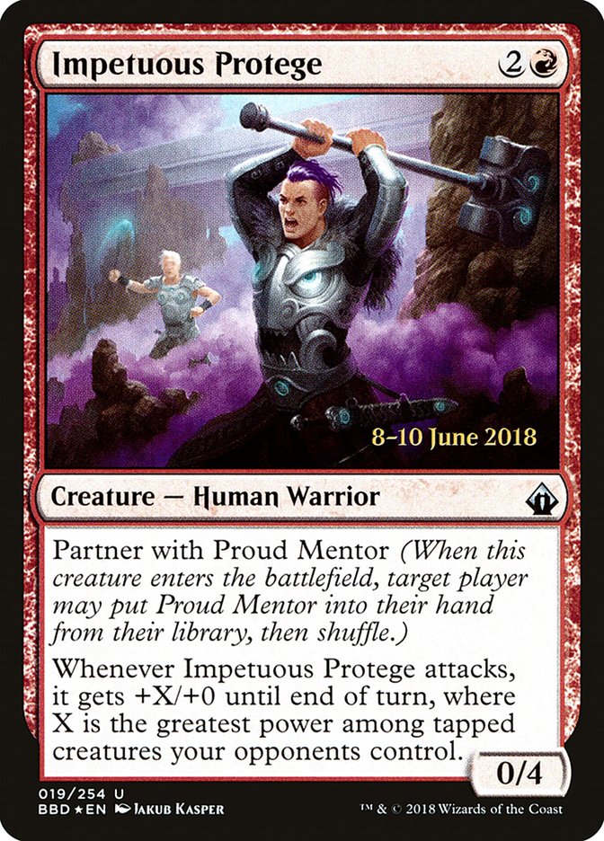 Impetuous Protege [Battlebond Prerelease Promos] | Gamers Paradise