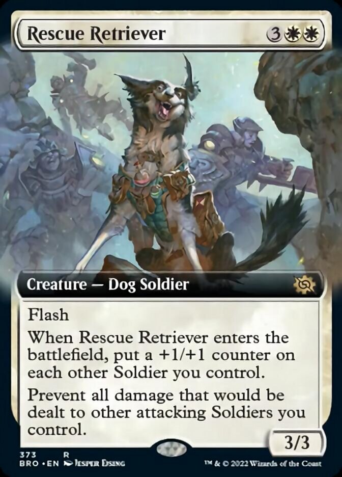 Rescue Retriever (Extended Art) [The Brothers' War] | Gamers Paradise