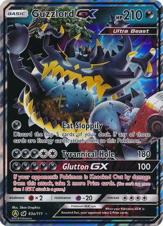 Guzzlord GX (63a/111) (Jumbo Card) [Sun & Moon: Crimson Invasion] | Gamers Paradise