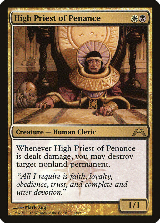 High Priest of Penance [Gatecrash] | Gamers Paradise
