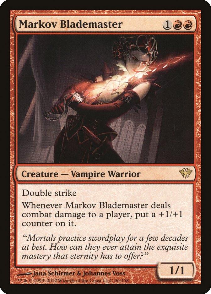 Markov Blademaster [Dark Ascension] | Gamers Paradise