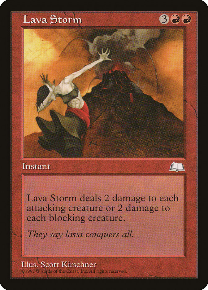 Lava Storm [Weatherlight] | Gamers Paradise