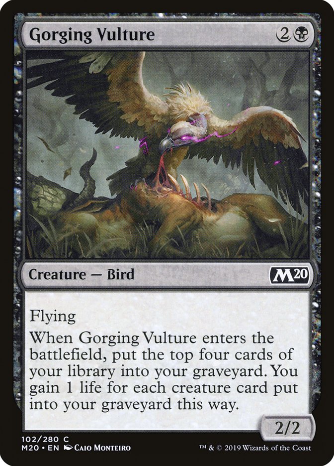 Gorging Vulture [Core Set 2020] | Gamers Paradise