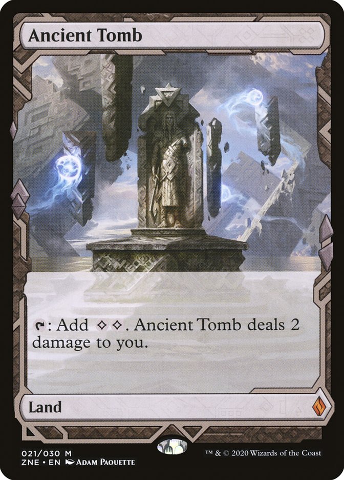 Ancient Tomb (Expeditions) [Zendikar Rising Expeditions] | Gamers Paradise