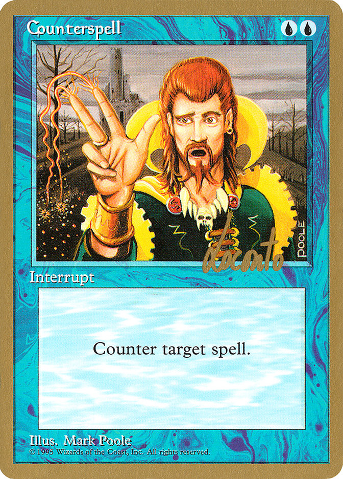 Counterspell (Michael Loconto) [Pro Tour Collector Set] | Gamers Paradise