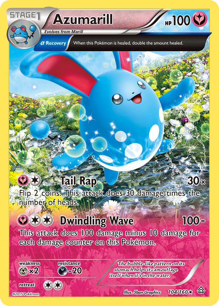 Azumarill (104/160) [XY: Primal Clash] | Gamers Paradise