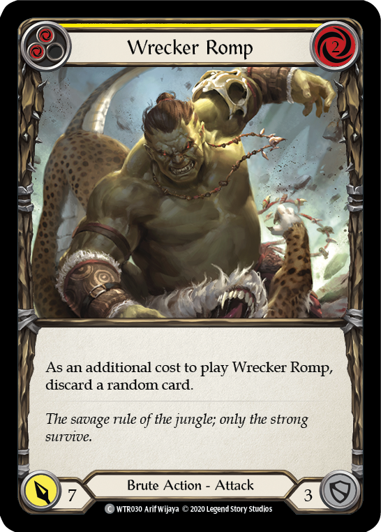 Wrecker Romp (Yellow) [U-WTR030] Unlimited Normal | Gamers Paradise