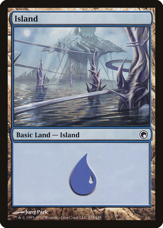 Island (235) [Scars of Mirrodin] | Gamers Paradise