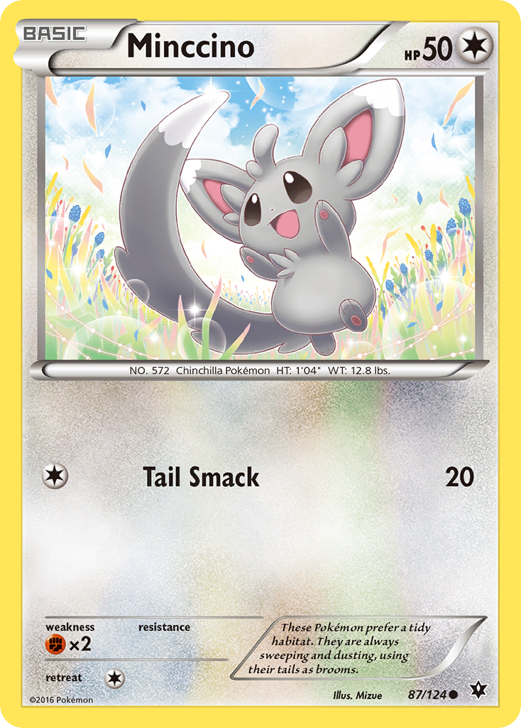 Minccino (87/124) [XY: Fates Collide] | Gamers Paradise