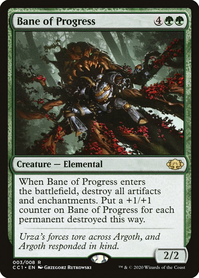 Bane of Progress [Commander Collection: Green] | Gamers Paradise