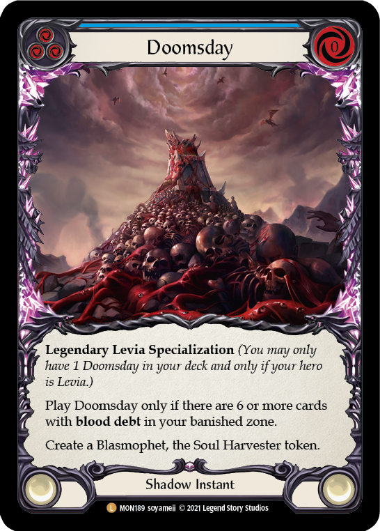 Doomsday [MON189-CF] 1st Edition Cold Foil | Gamers Paradise
