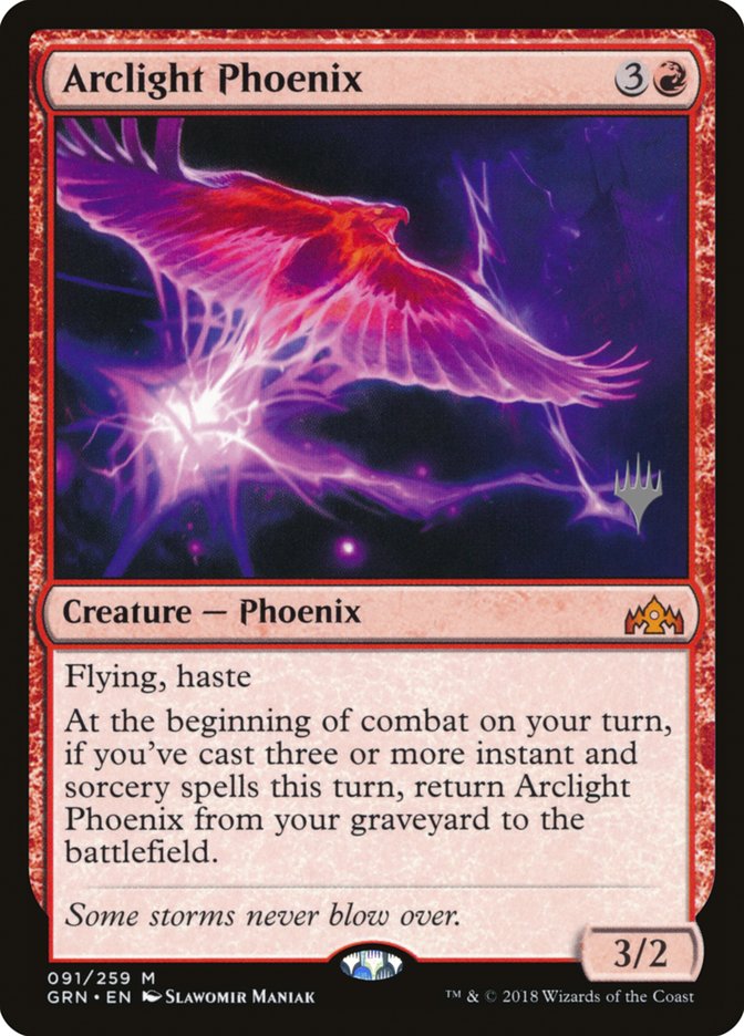 Arclight Phoenix (Promo Pack) [Guilds of Ravnica Promos] | Gamers Paradise