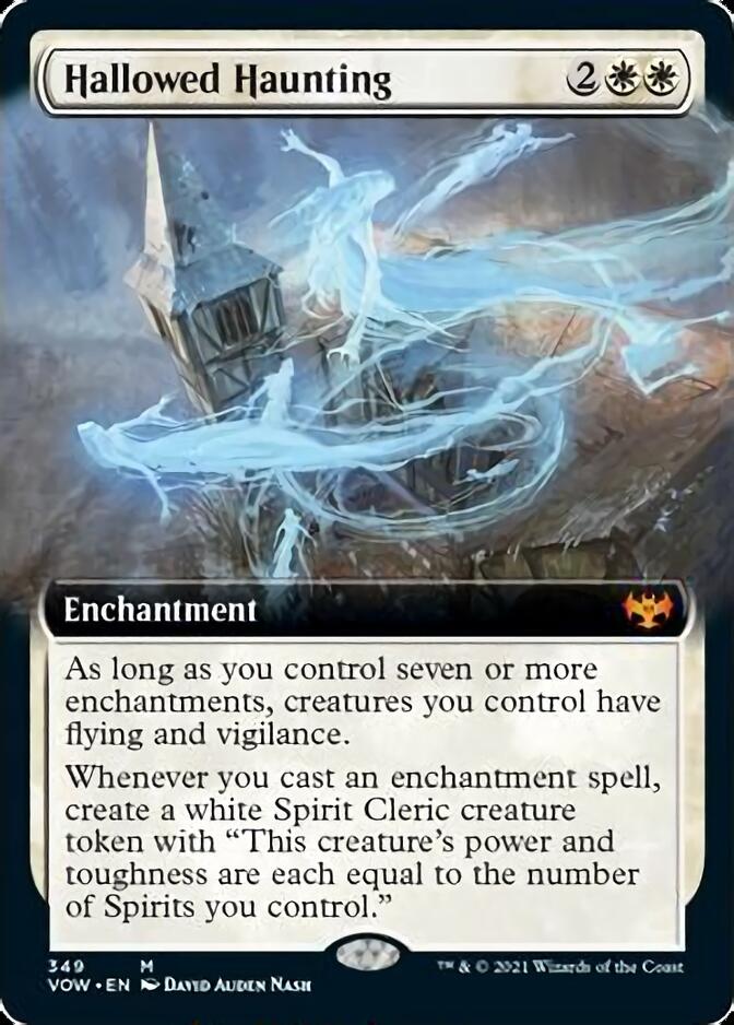 Hallowed Haunting (Extended Art) [Innistrad: Crimson Vow] | Gamers Paradise