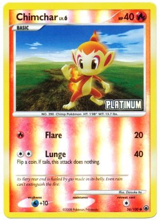 Chimchar (56/100) [Burger King Promos: 2009 Collection] | Gamers Paradise