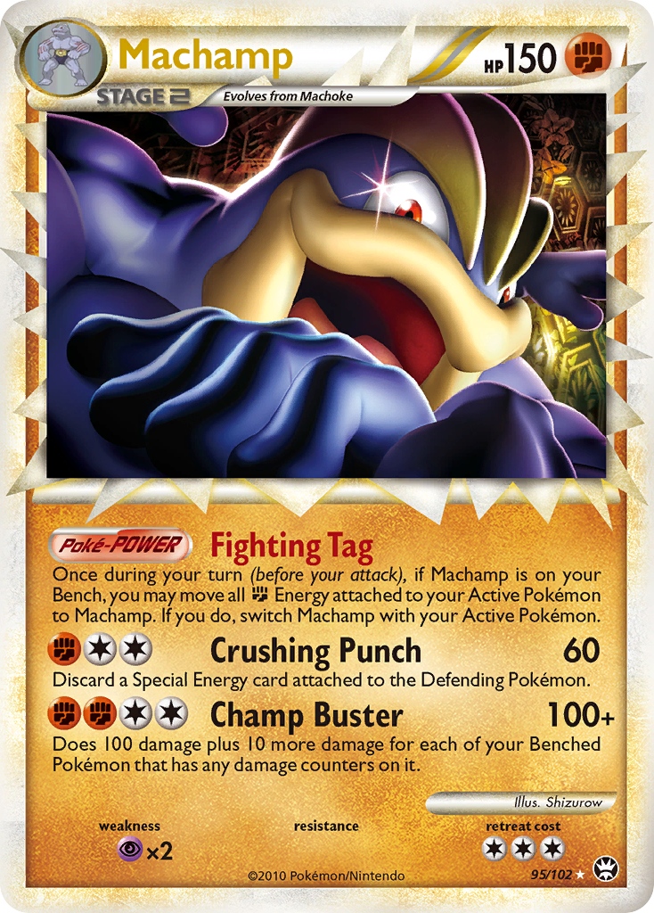 Machamp (95/102) [HeartGold & SoulSilver: Triumphant] | Gamers Paradise