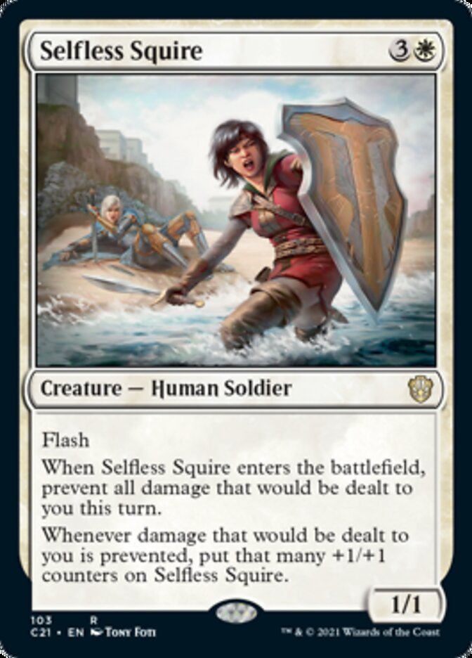 Selfless Squire [Commander 2021] | Gamers Paradise