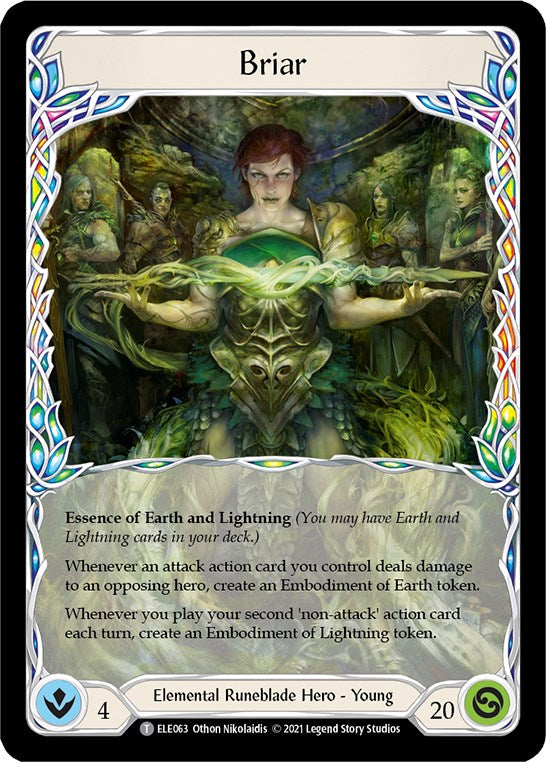 Briar, Warden of Thorns // Briar [ELE062 // ELE063] (Tales of Aria Unlimited) | Gamers Paradise