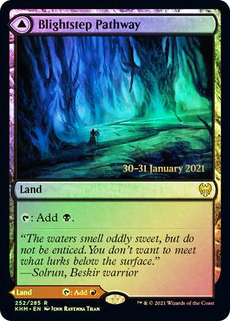 Blightstep Pathway // Searstep Pathway [Kaldheim Prerelease Promos] | Gamers Paradise