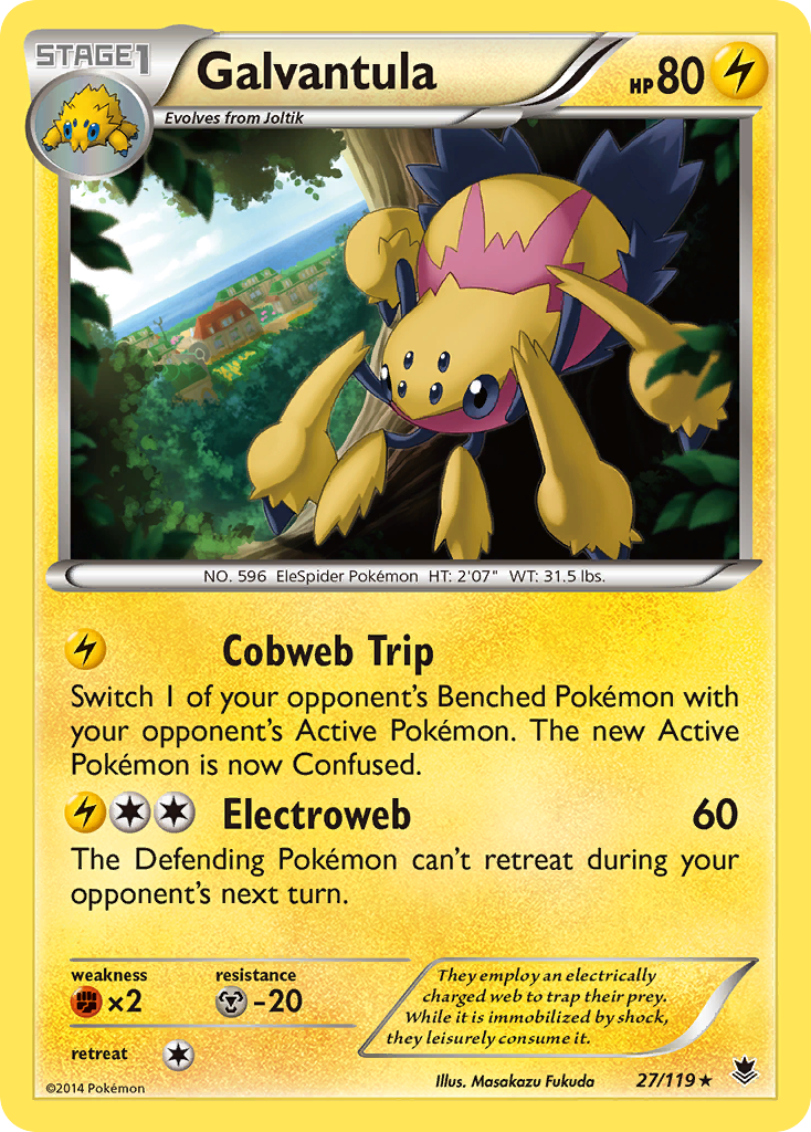 Galvantula (27/119) [XY: Phantom Forces] | Gamers Paradise