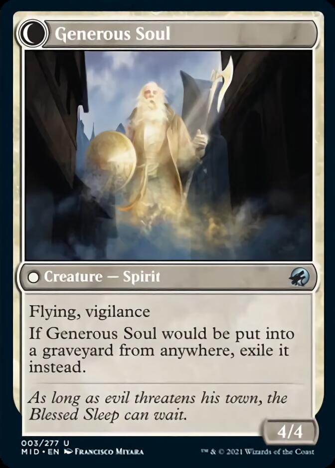 Beloved Beggar // Generous Soul [Innistrad: Midnight Hunt] | Gamers Paradise