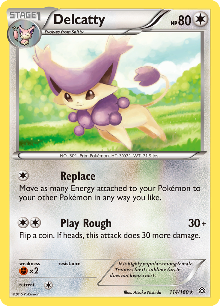 Delcatty (114/160) [XY: Primal Clash] | Gamers Paradise