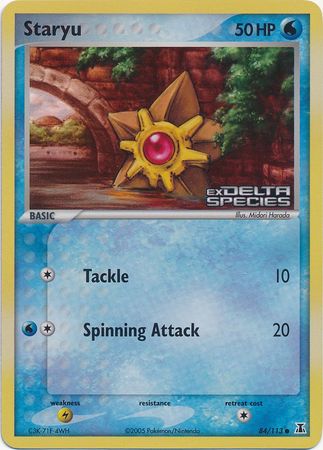 Staryu (84/113) (Stamped) [EX: Delta Species] | Gamers Paradise