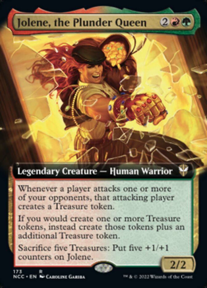 Jolene, the Plunder Queen (Extended Art) [Streets of New Capenna Commander] | Gamers Paradise