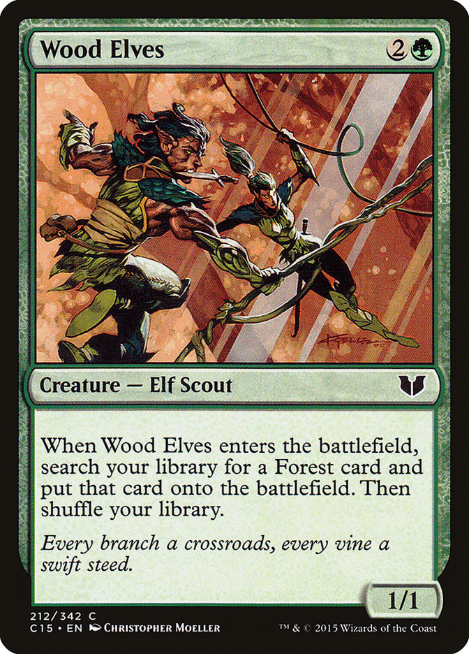 Wood Elves [Commander 2015] | Gamers Paradise