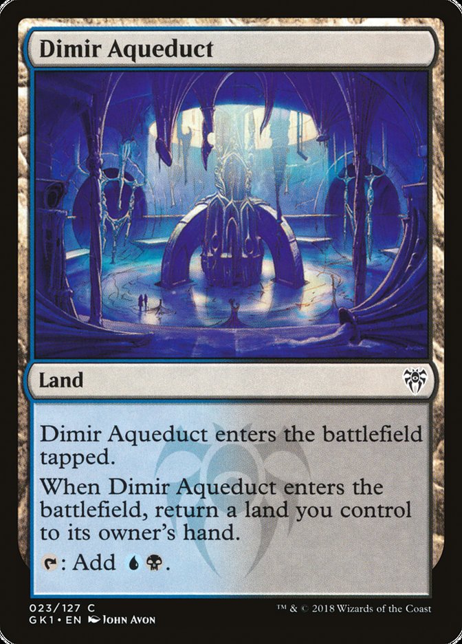 Dimir Aqueduct [Guilds of Ravnica Guild Kit] | Gamers Paradise