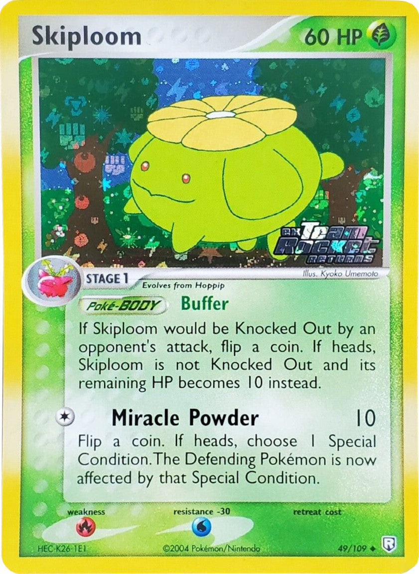 Skiploom (49/109) (Stamped) [EX: Team Rocket Returns] | Gamers Paradise