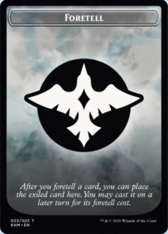 Foretell [Kaldheim Tokens] | Gamers Paradise