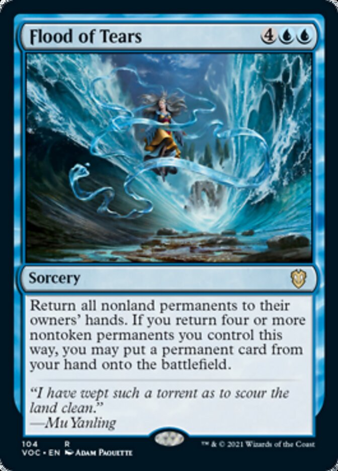 Flood of Tears [Innistrad: Crimson Vow Commander] | Gamers Paradise