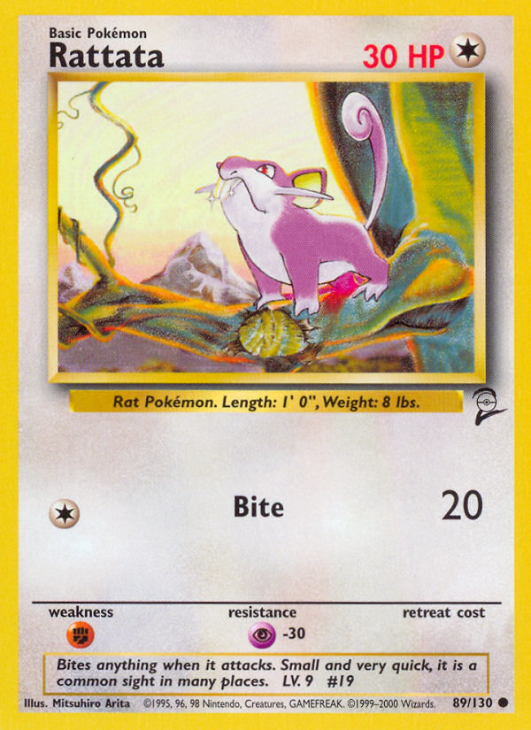 Rattata (89/130) [Base Set 2] | Gamers Paradise