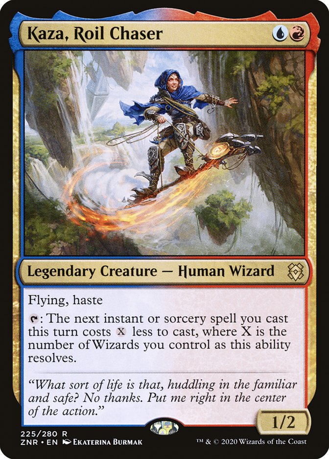 Kaza, Roil Chaser [Zendikar Rising] | Gamers Paradise