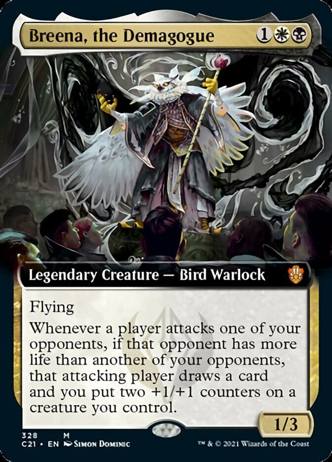 Breena, the Demagogue (Extended Art) [Commander 2021] | Gamers Paradise