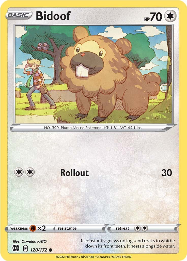 Bidoof (120/172) [Sword & Shield: Brilliant Stars] | Gamers Paradise