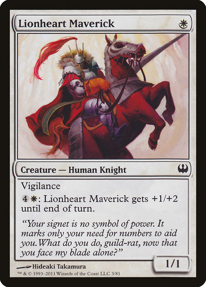 Lionheart Maverick [Duel Decks: Knights vs. Dragons] | Gamers Paradise