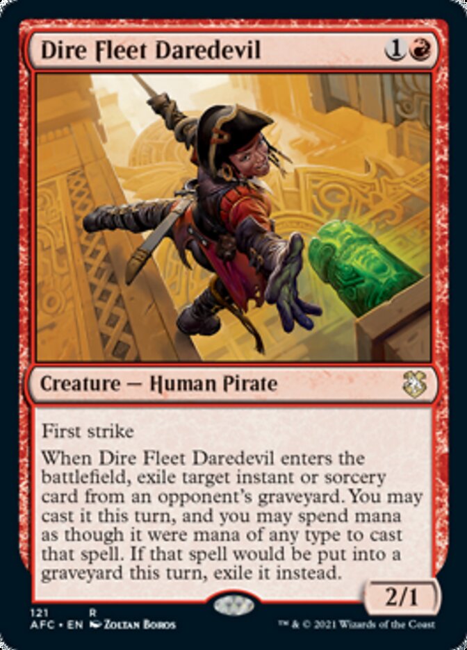 Dire Fleet Daredevil [Dungeons & Dragons: Adventures in the Forgotten Realms Commander] | Gamers Paradise