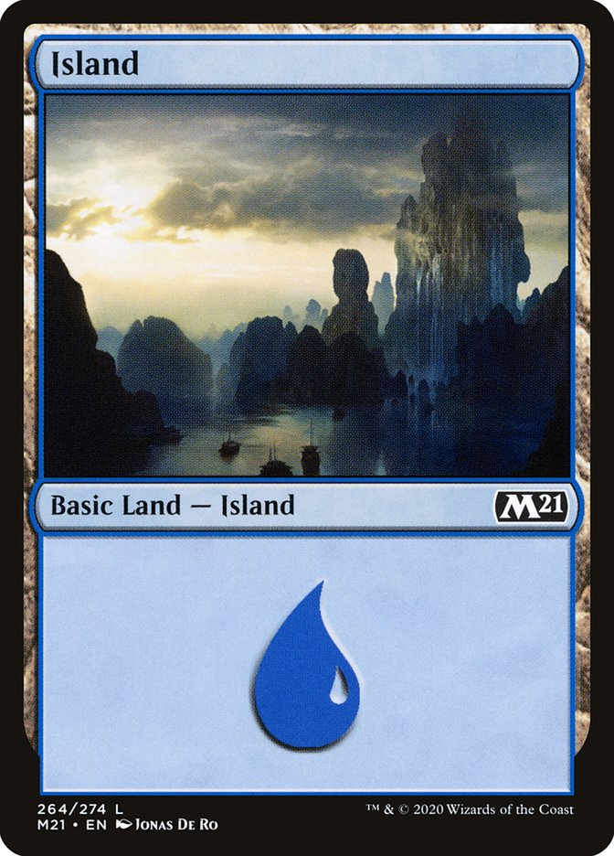 Island (264) [Core Set 2021] | Gamers Paradise