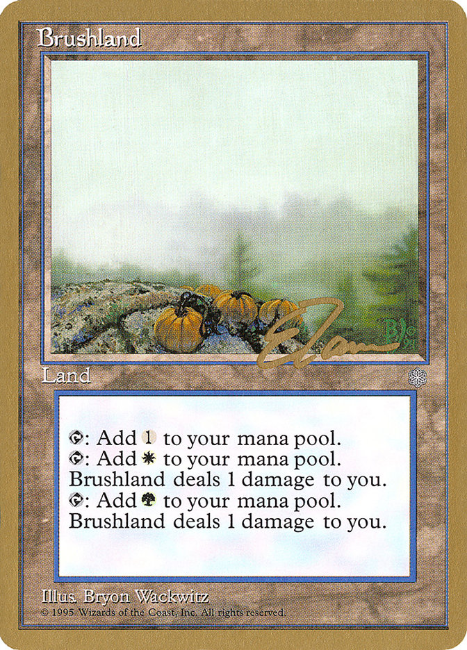 Brushland (Eric Tam) [Pro Tour Collector Set] | Gamers Paradise