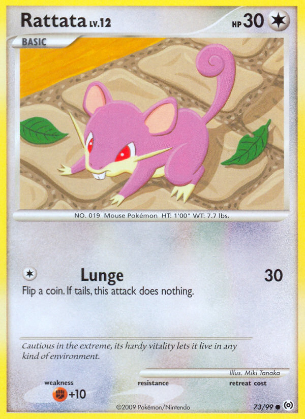 Rattata (73/99) [Platinum: Arceus] | Gamers Paradise